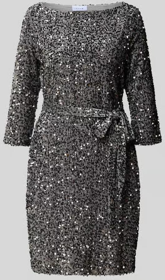 Vila Mini-jurk met pailletten model 'FAITH'