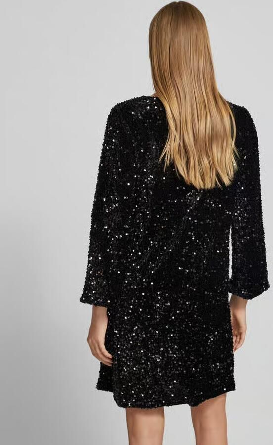 Vila Mini-jurk met pailletten model 'FAITH'