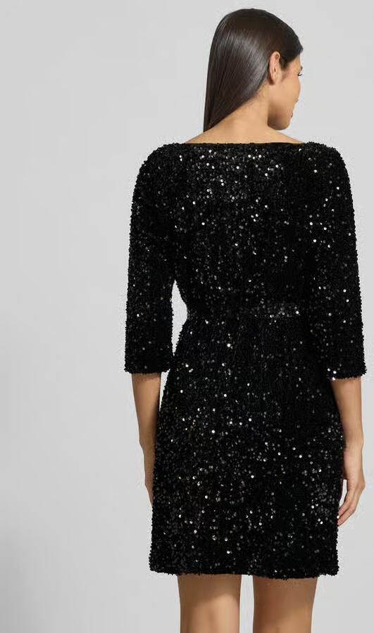 Vila Mini-jurk met pailletten model 'FAITH'