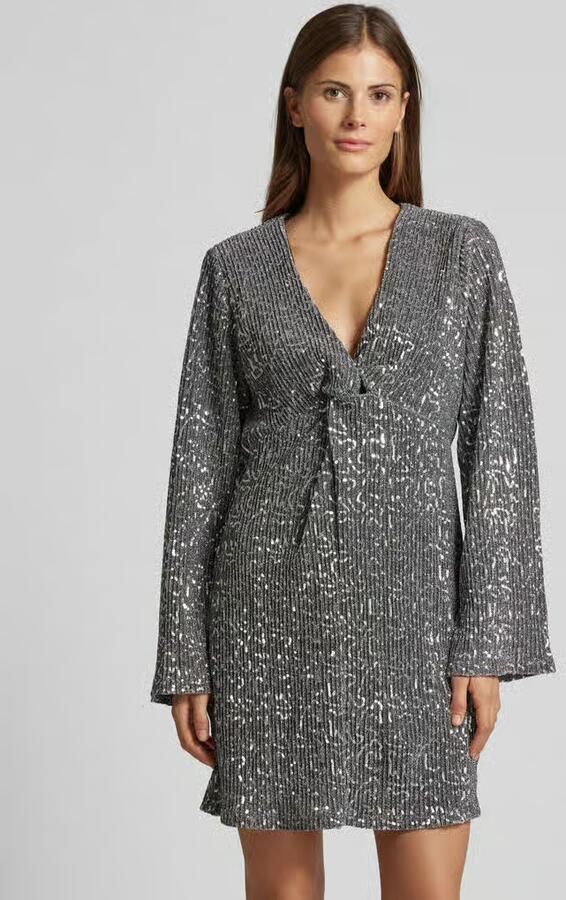 Vila Mini-jurk met pailletten model 'SANADU' - Foto 3
