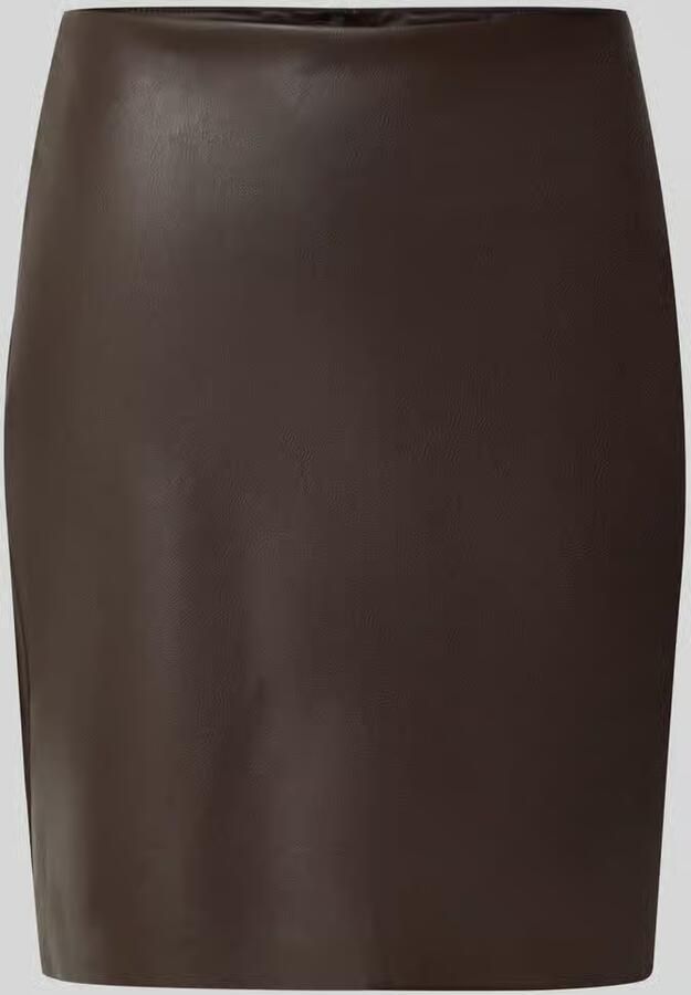 Vila Minirok in leerlook model 'DAGMAR' - Foto 3