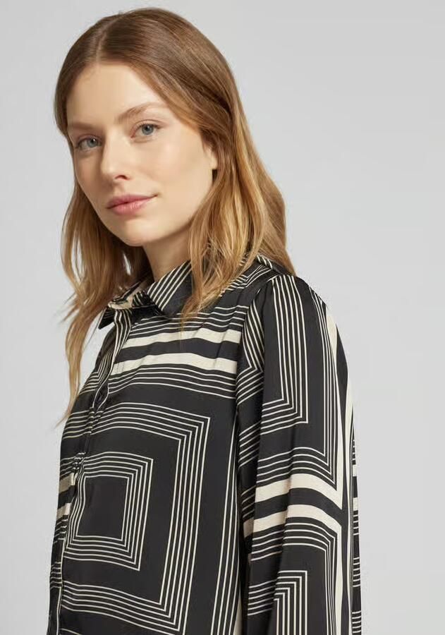 Vila Overhemdblouse met overhemdkraag model 'MADJA' - Foto 2