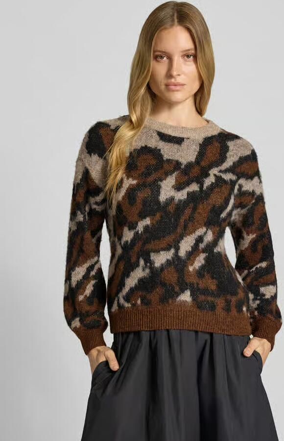 Vila Oversized gebreide pullover met wol model 'LOMA' - Foto 2