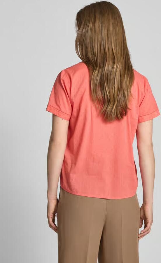 Vila Regular fit blouse met platte kraag model 'TUTTY'