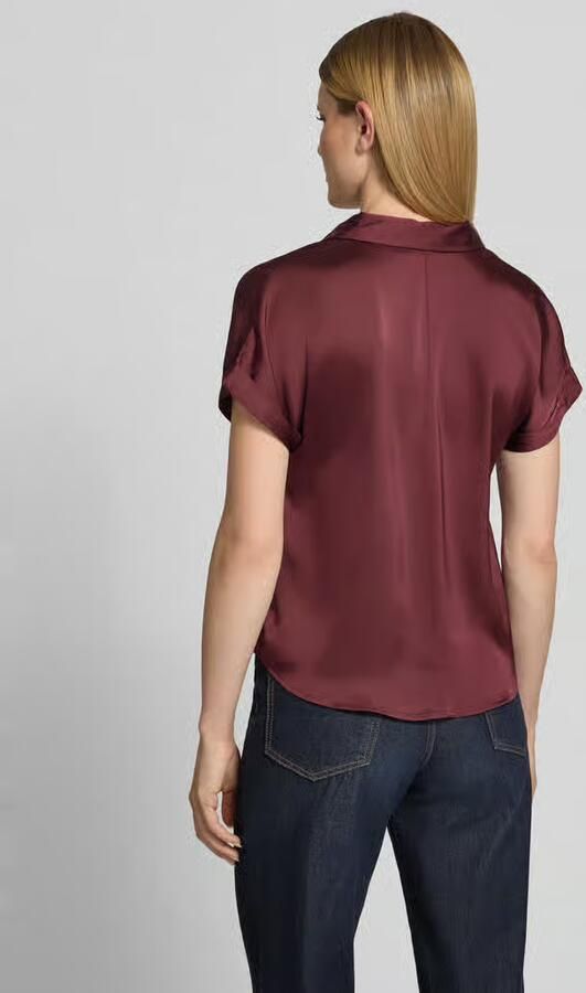 Vila regular fit blouse met V-hals model 'ENNA RAVENNA' - Foto 5