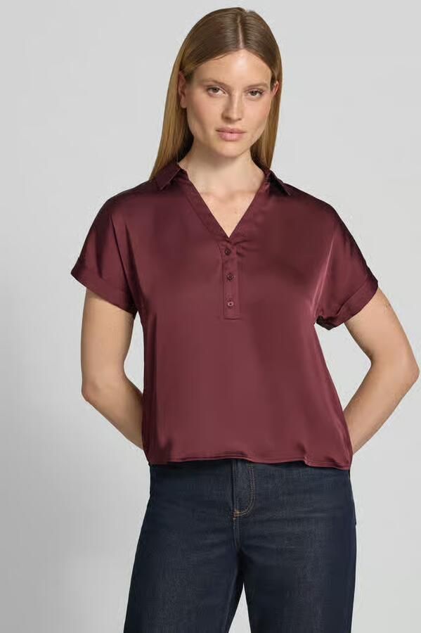 Vila regular fit blouse met V-hals model 'ENNA RAVENNA' - Foto 4