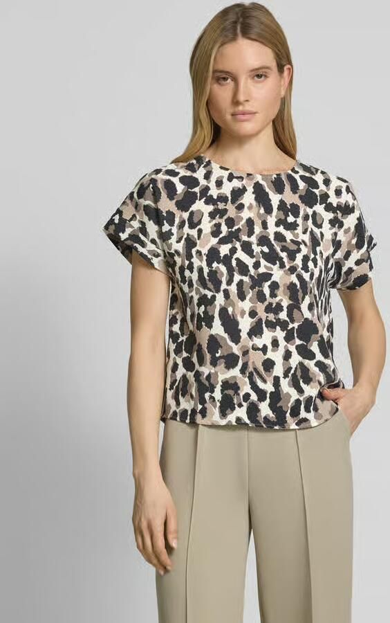 Vila Regular fit blouseshirt met ronde hals model 'JOSA' - Foto 13