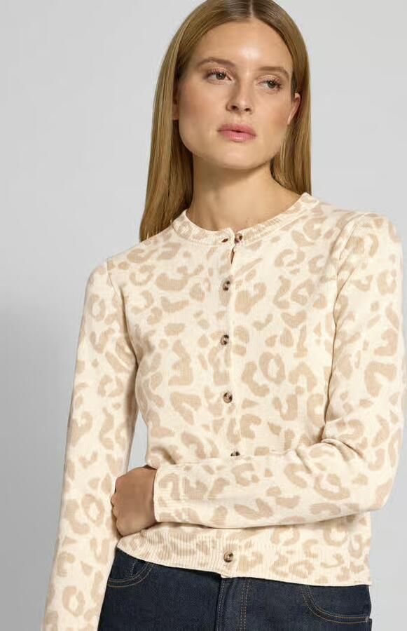 Vila Regular fit cardigan met viscose model 'Mayas' - Foto 4
