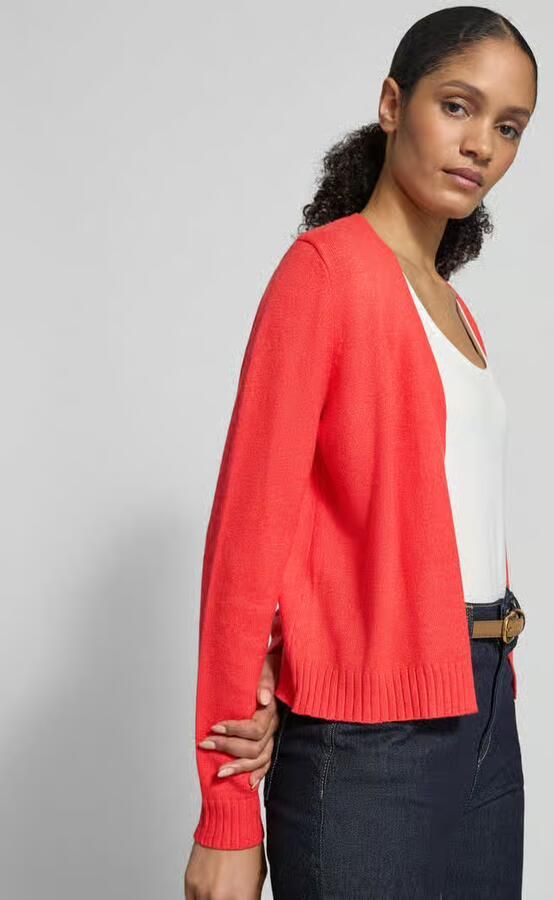 Vila Regular fit cardigan van viscosemix model 'Viril' - Foto 4
