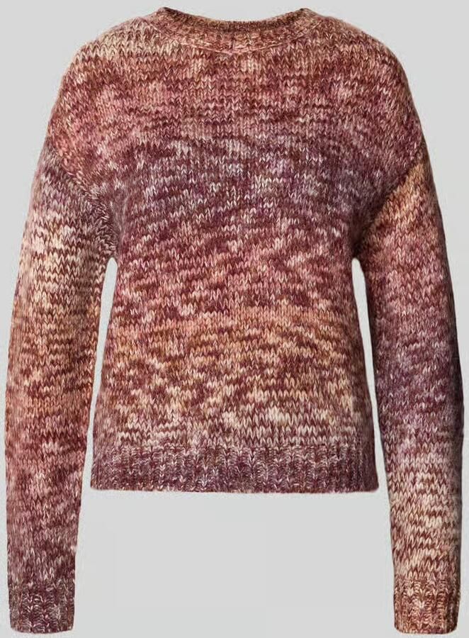 Vila Regular fit gebreide pullover met ronde hals