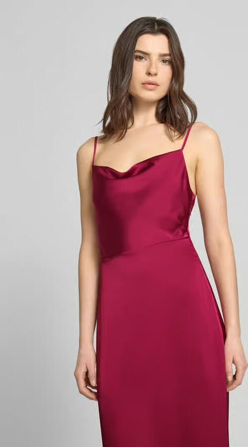 Vila regular fit midi-jurk met rugdecolleté model 'Ravenna' - Foto 3
