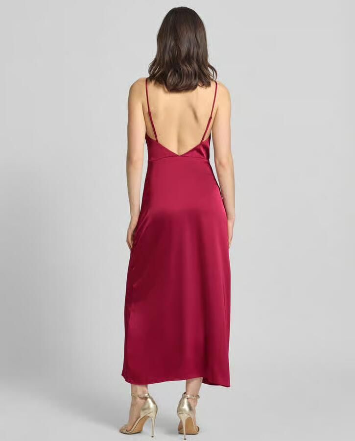 Vila regular fit midi-jurk met rugdecolleté model 'Ravenna' - Foto 5