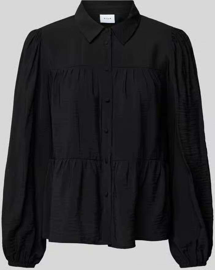 Vila Relaxed fit blouse in laagjeslook model 'MARLOT MALI' - Foto 2