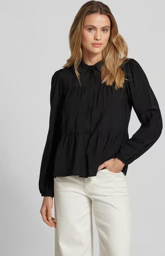 Vila Relaxed fit blouse in laagjeslook model 'MARLOT MALI' - Foto 4