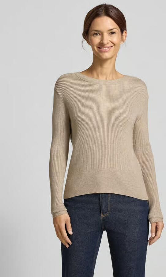 Vila Shirt met lange mouwen in gemêleerde look model 'VICOMFY' - Foto 2