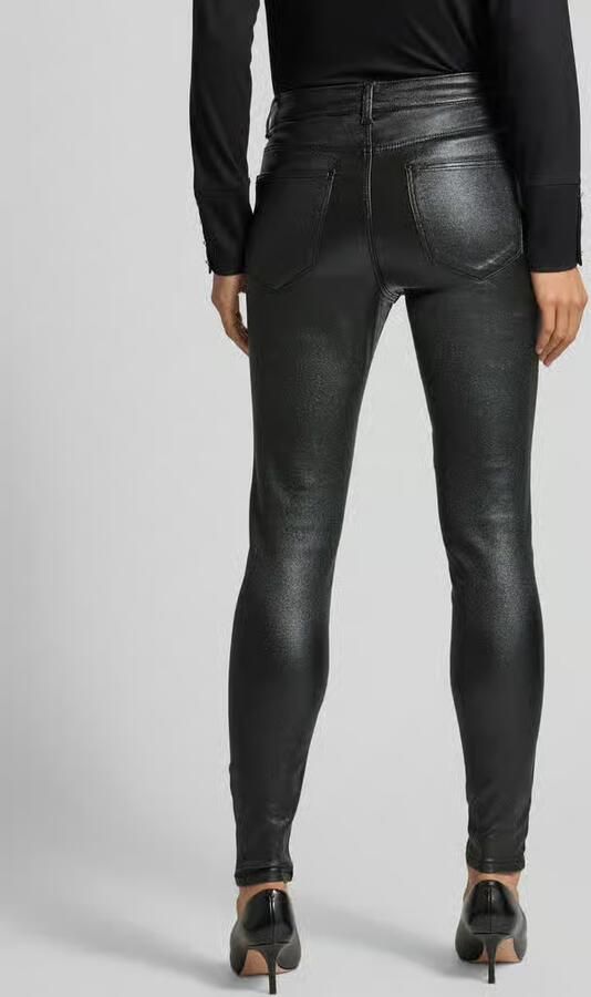 Vila Skinny fit jeans met glittereffect model 'SARAH' - Foto 3