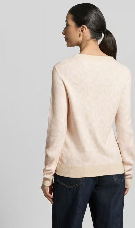 Vila Slim fit pullover van viscosemix model 'JACQUARD' - Foto 3