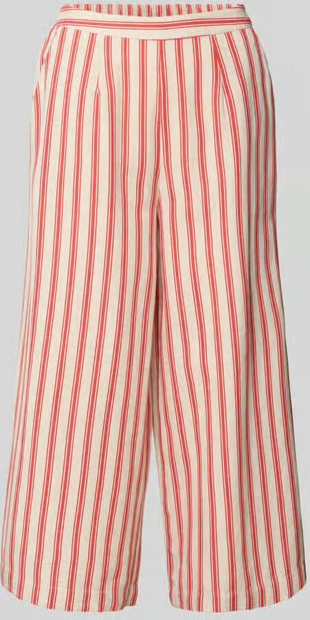 Vila Stoffen broek van viscosemix in all-over look model 'PRISILLA' - Foto 2
