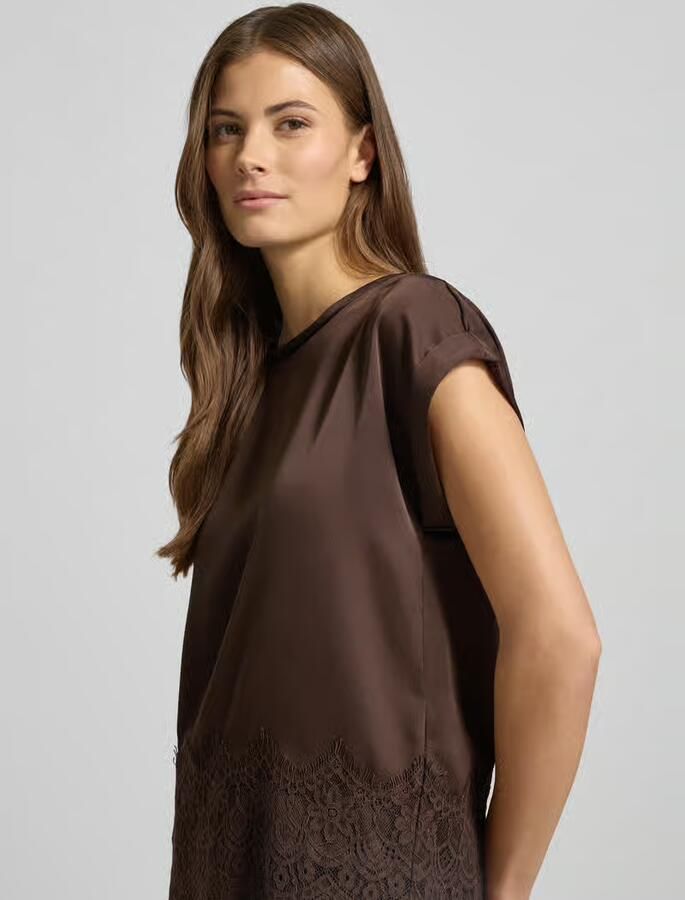 Vila T-shirt met ronde hals model 'ELLETTE' - Foto 2