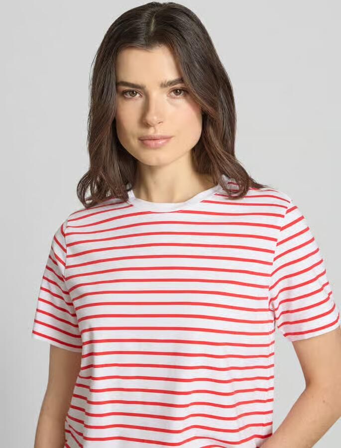 Vila t-shirt met ronde hals model 'NORA' - Foto 4