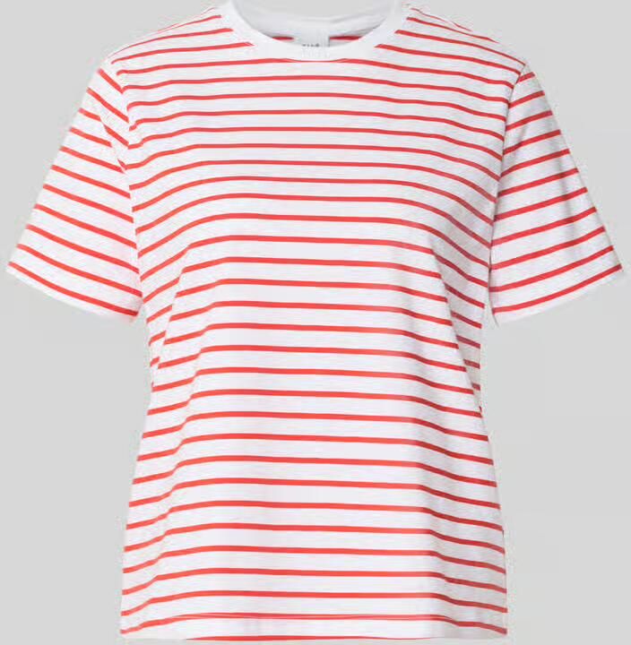 Vila t-shirt met ronde hals model 'NORA' - Foto 5