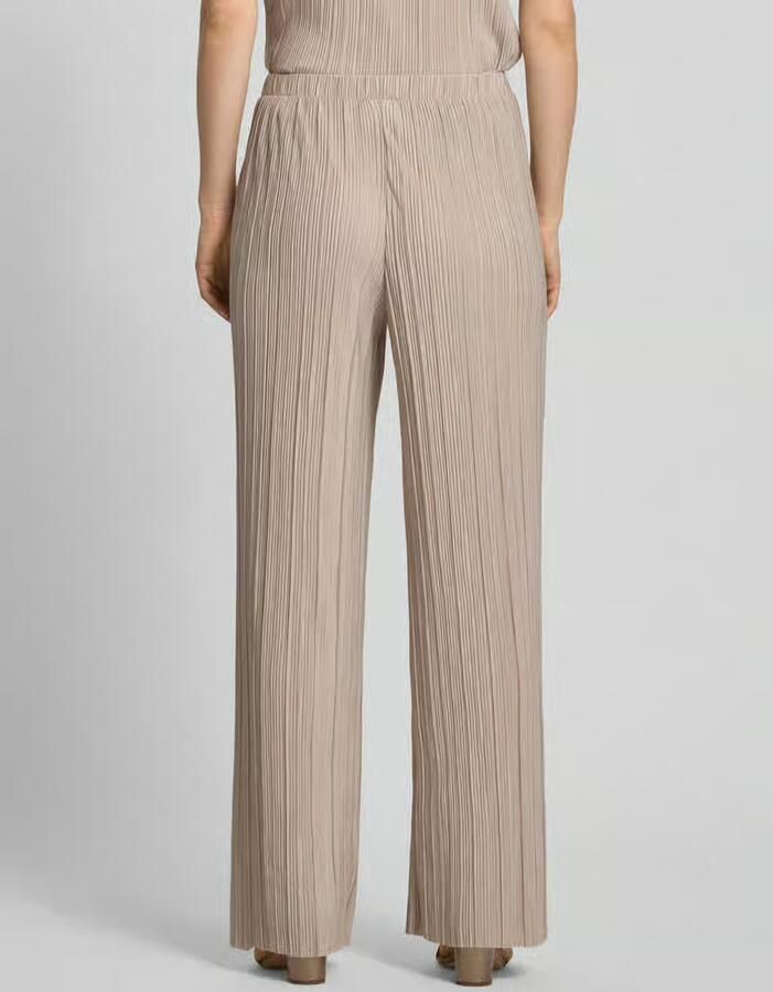 Vila Wide leg broek met plissévouwen model 'PLISA' - Foto 6
