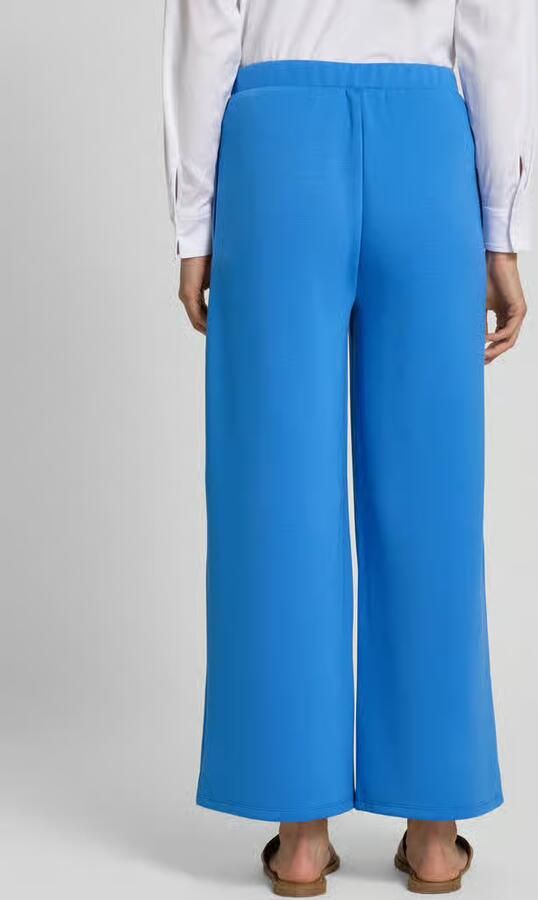 Vila Wide leg stoffen broek met steekzakken model 'SIFFI'