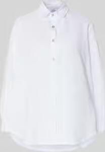 VILLA SOPHIE loose fit blouse met lange mouwen van mix van katoen en linnen model 'ANIKA'