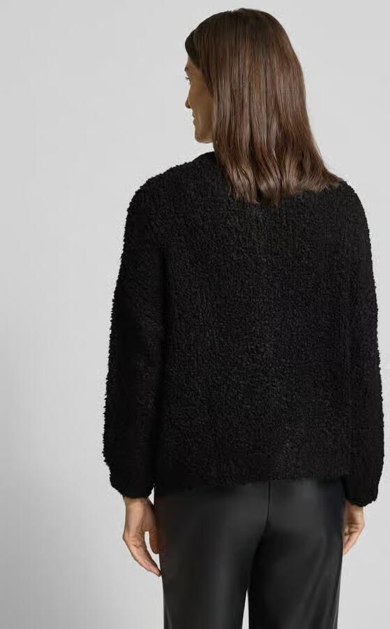 VILLA SOPHIE Loose fit gebreid jack met wol
