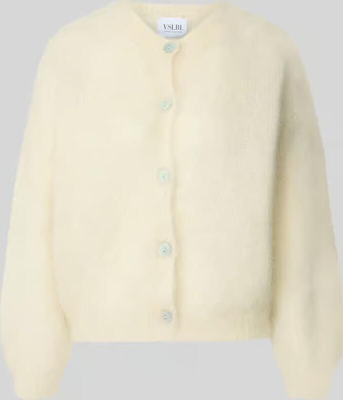 VILLA SOPHIE Loose fit gebreid jack van mohair-mix model 'AMANDA' - Foto 2