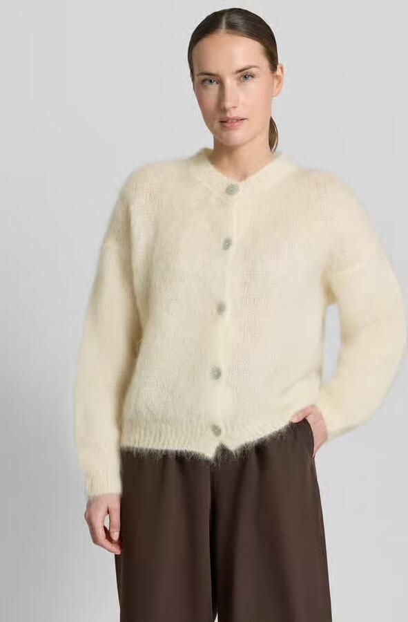 VILLA SOPHIE Loose fit gebreid jack van mohair-mix model 'AMANDA' - Foto 2