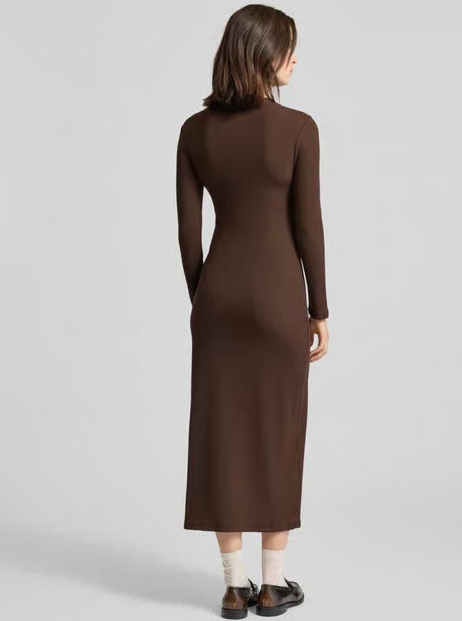 VILLA SOPHIE Maxi-jurk met labelstitching model 'MALI' - Foto 1