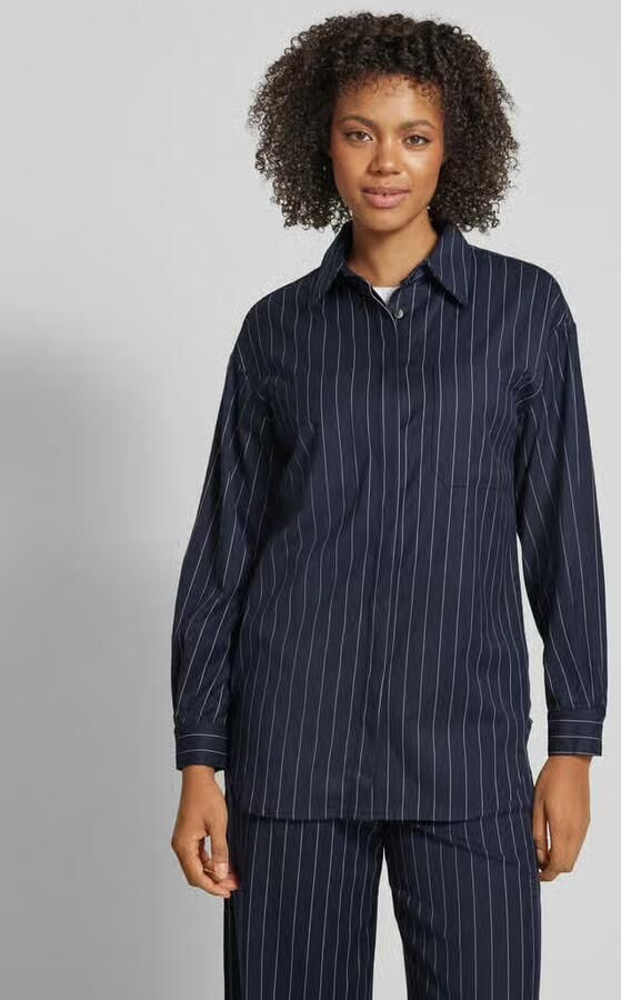 VILLA SOPHIE Overhemdblouse met borstzakken model 'MARLEY' - Foto 4