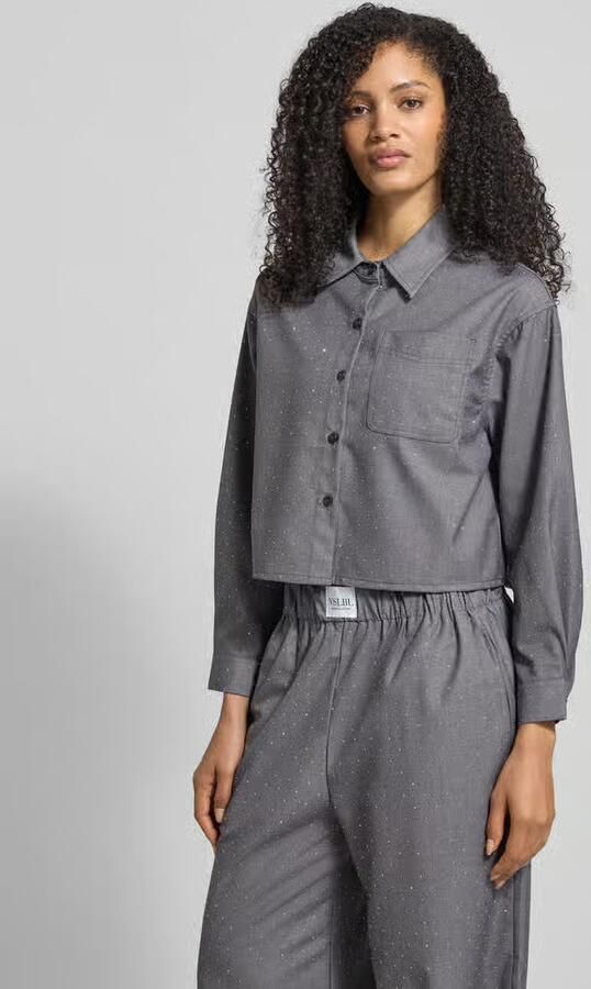VILLA SOPHIE Overhemdblouse met knoopsluiting model 'TARA' - Foto 3