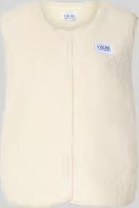 VILLA SOPHIE regular fit bodywarmer in teddy-look model 'AMALIA'