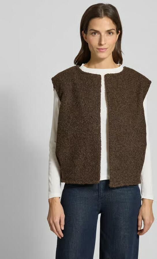 VILLA SOPHIE Regular fit bodywarmer met wol Model 'THEA' - Foto 2