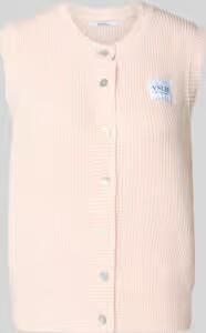 VILLA SOPHIE regular fit mouwloos vest van viscosemix model 'MILLA'