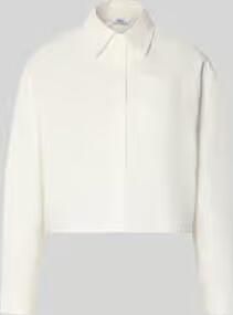 VILLA SOPHIE regular fit overhemdblouse van puur katoen model 'ALBA'