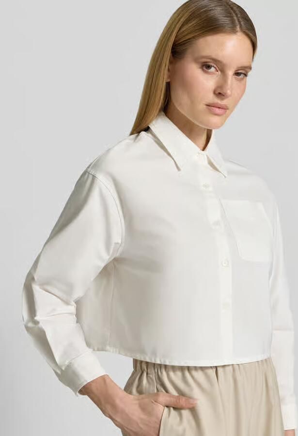 VILLA SOPHIE regular fit overhemdblouse van puur katoen model 'ALBA'