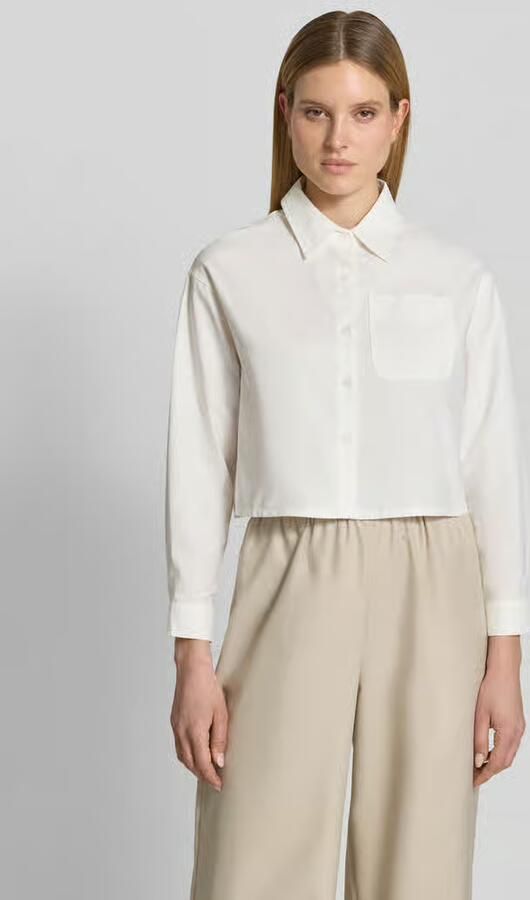 VILLA SOPHIE regular fit overhemdblouse van puur katoen model 'ALBA' - Foto 2