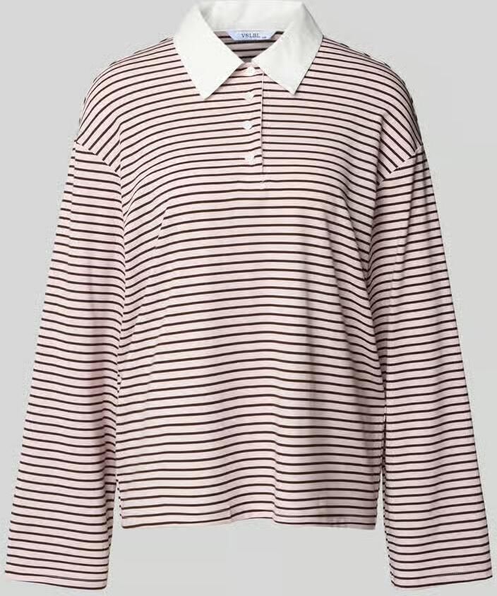 VILLA SOPHIE regular fit poloshirt van lyocellmix model 'ANNI'