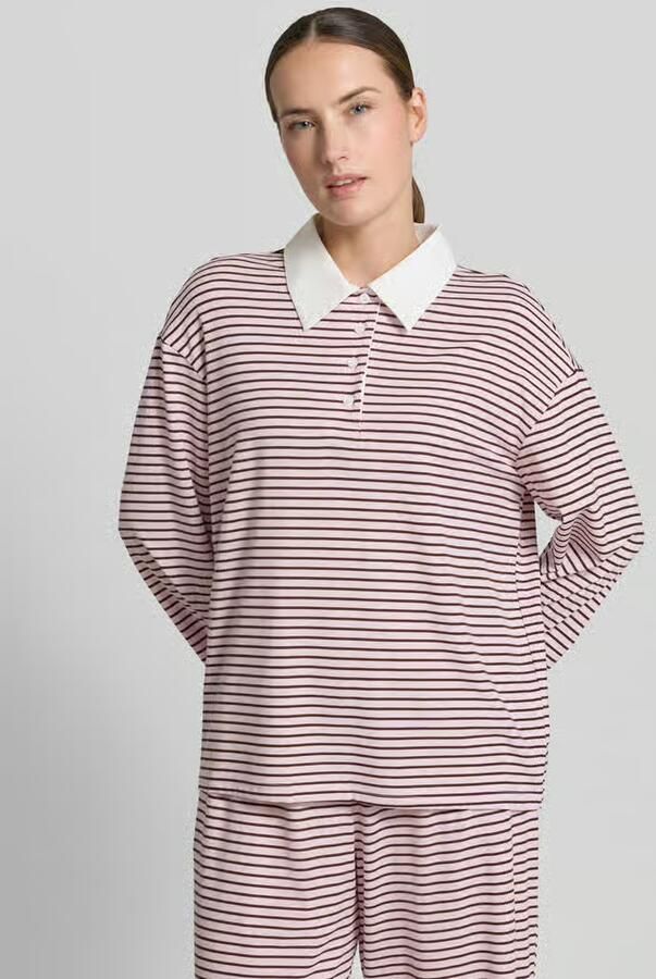 VILLA SOPHIE regular fit poloshirt van lyocellmix model 'ANNI' - Foto 2