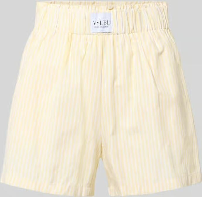 VILLA SOPHIE regular fit stoffen shorts van katoenmix model 'STELLA' - Foto 2