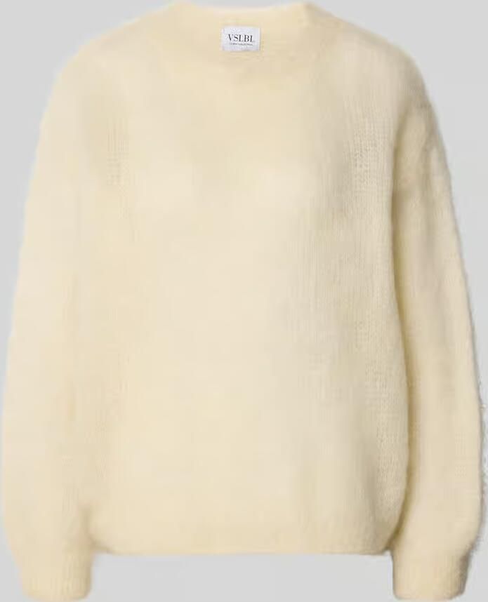 VILLA SOPHIE Relaxed fit gebreide pullover van mohairmix model 'CAMILLE' - Foto 2