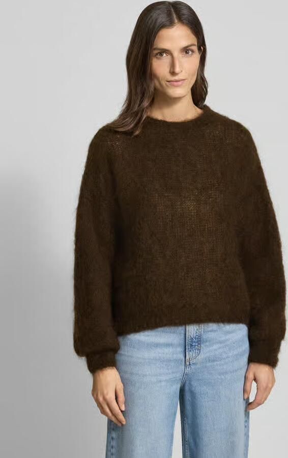 VILLA SOPHIE Relaxed fit gebreide pullover van mohairmix model 'CAMILLE' - Foto 2