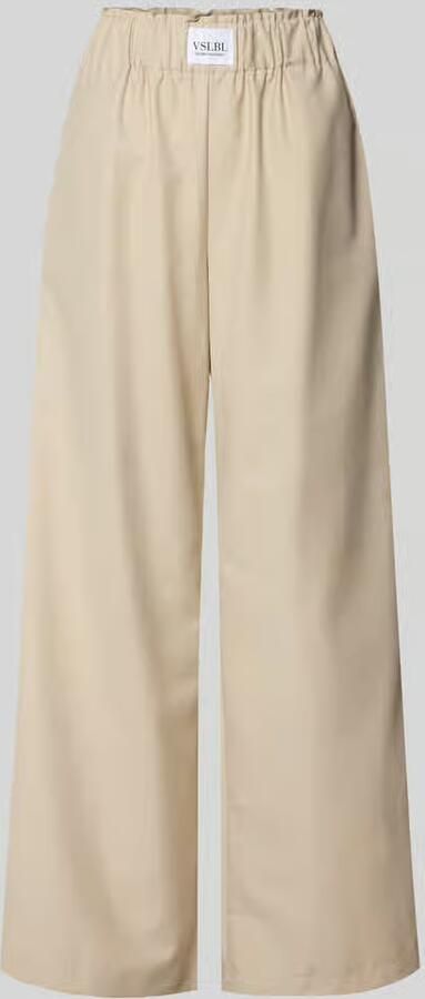 VILLA SOPHIE Wide leg broek van viscosemix model 'TOSCA' - Foto 2