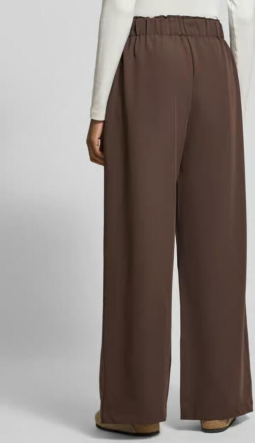 VILLA SOPHIE Wide leg broek van viscosemix model 'TOSCA'