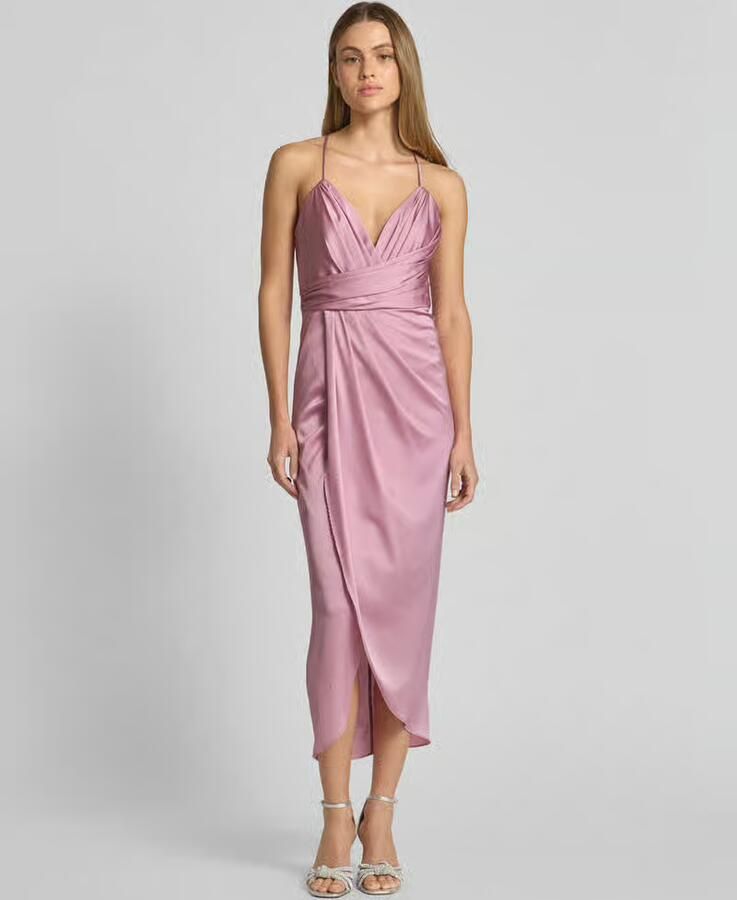 Vera Mont Mouwloze Lange Jurk Pink Dames - Foto 2