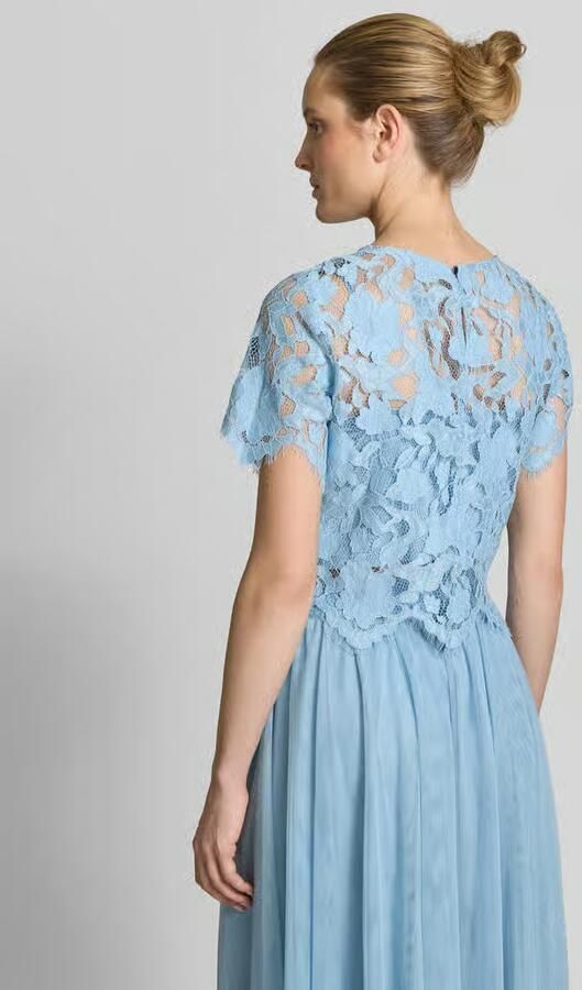 VM by Vera Mont Blouseshirt van kant met ronde hals