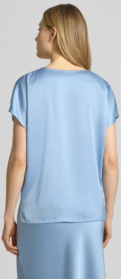 VM by Vera Mont Blouseshirt van satijn met V-hals - Foto 3